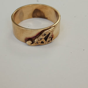 ANILLO ORO 14 K 5.7 GRMS (SEMINUEVO)