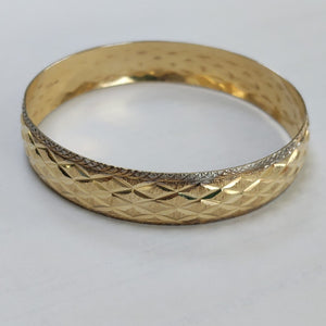 PULSERA RIGIDA ORO 14 K 18.3 GRMS (SEMINUEVO)