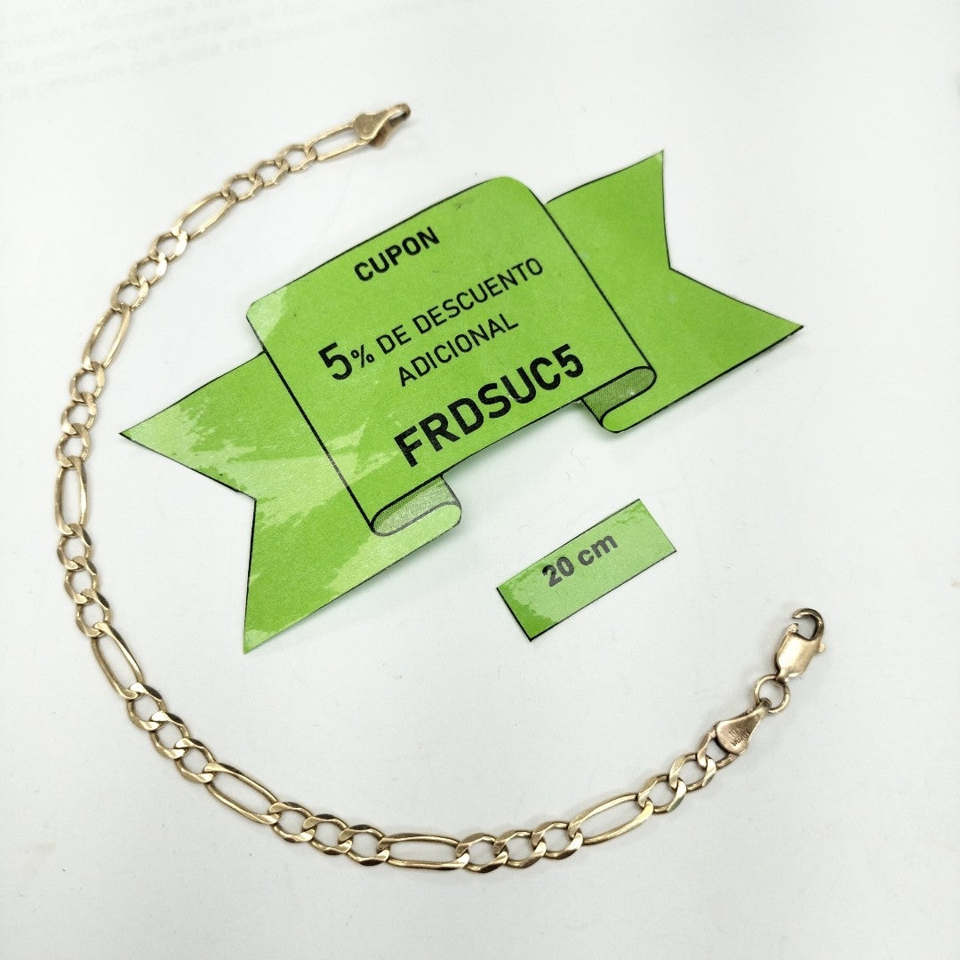 PULSERA ORO 10 K 4.3 GRMS (SEMINUEVO)