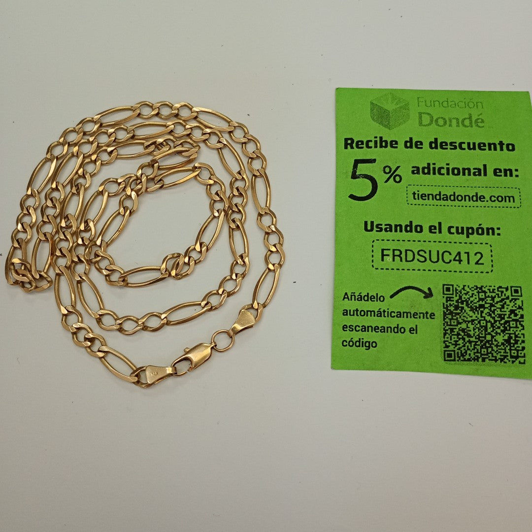 CADENA ORO 14 K 21.1 GRMS (SEMINUEVO)