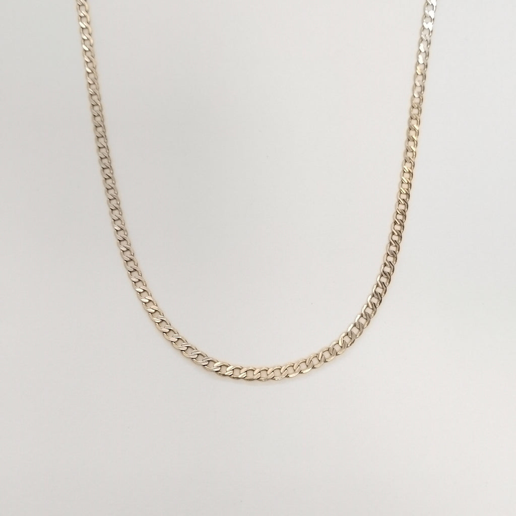 CADENA ORO, RODIADO 14 K 9.5 GRMS (SEMINUEVO)