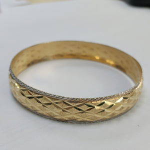 PULSERA RIGIDA ORO 14 K 16.1 GRMS (SEMINUEVO)