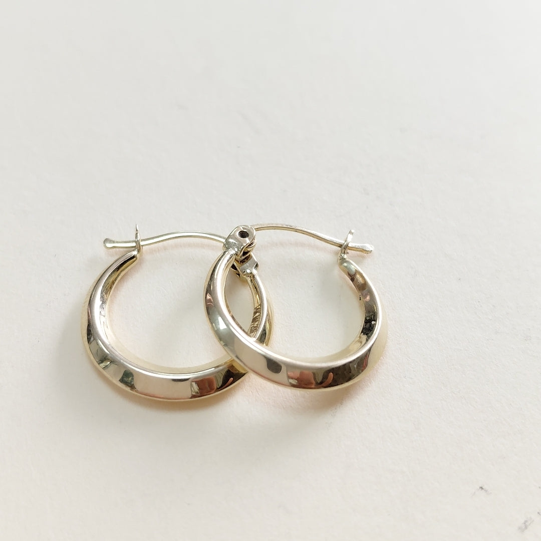 ARRACADAS PAR ORO 14 K 1.4 GRMS (SEMINUEVO)