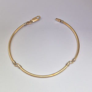 PULSERA ORO, ORO COMBINADO 14 K 5 GRMS (SEMINUEVO)
