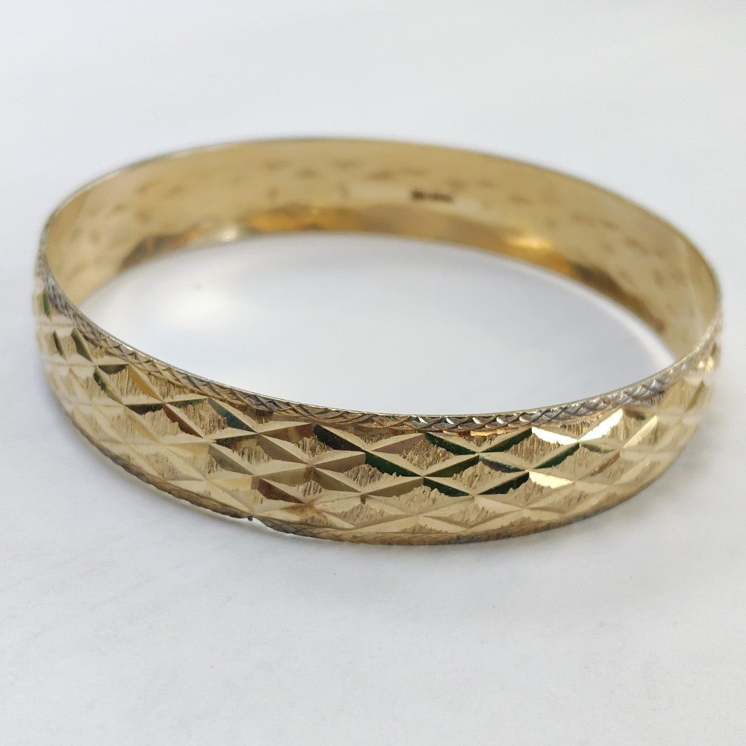 PULSERA RIGIDA ORO 14 K 18.6 GRMS (SEMINUEVO)