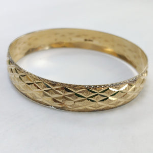 PULSERA RIGIDA ORO 14 K 18.6 GRMS (SEMINUEVO)