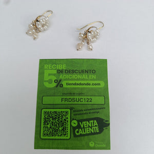 ARETES PAR ORO 10 K 3.3 GRMS (SEMINUEVO)