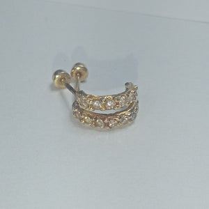 BROQUELES PAR ORO 10 K 0.5 GRMS (SEMINUEVO)