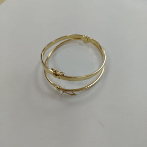 PULSERA RIGIDA ORO 14 K 8 GRMS (SEMINUEVO)
