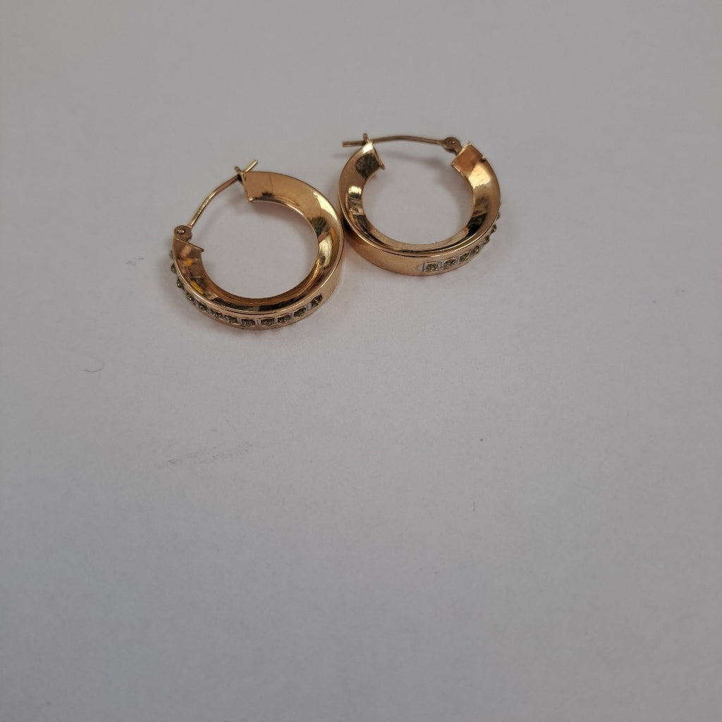 ARRACADAS PAR ORO 14 K 1,50 GRMS (SEMINUEVO)