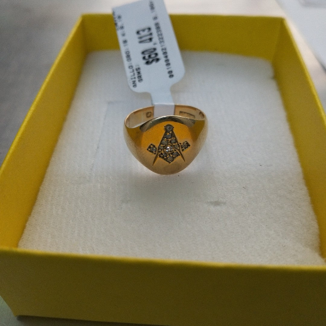 ANILLO ORO 18 K 6,10 GRMS (SEMINUEVO)