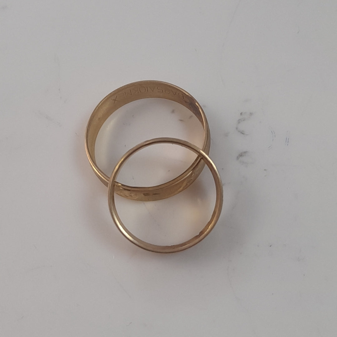 ARGOLLA ORO 10 K 4.2 GRMS (SEMINUEVO)