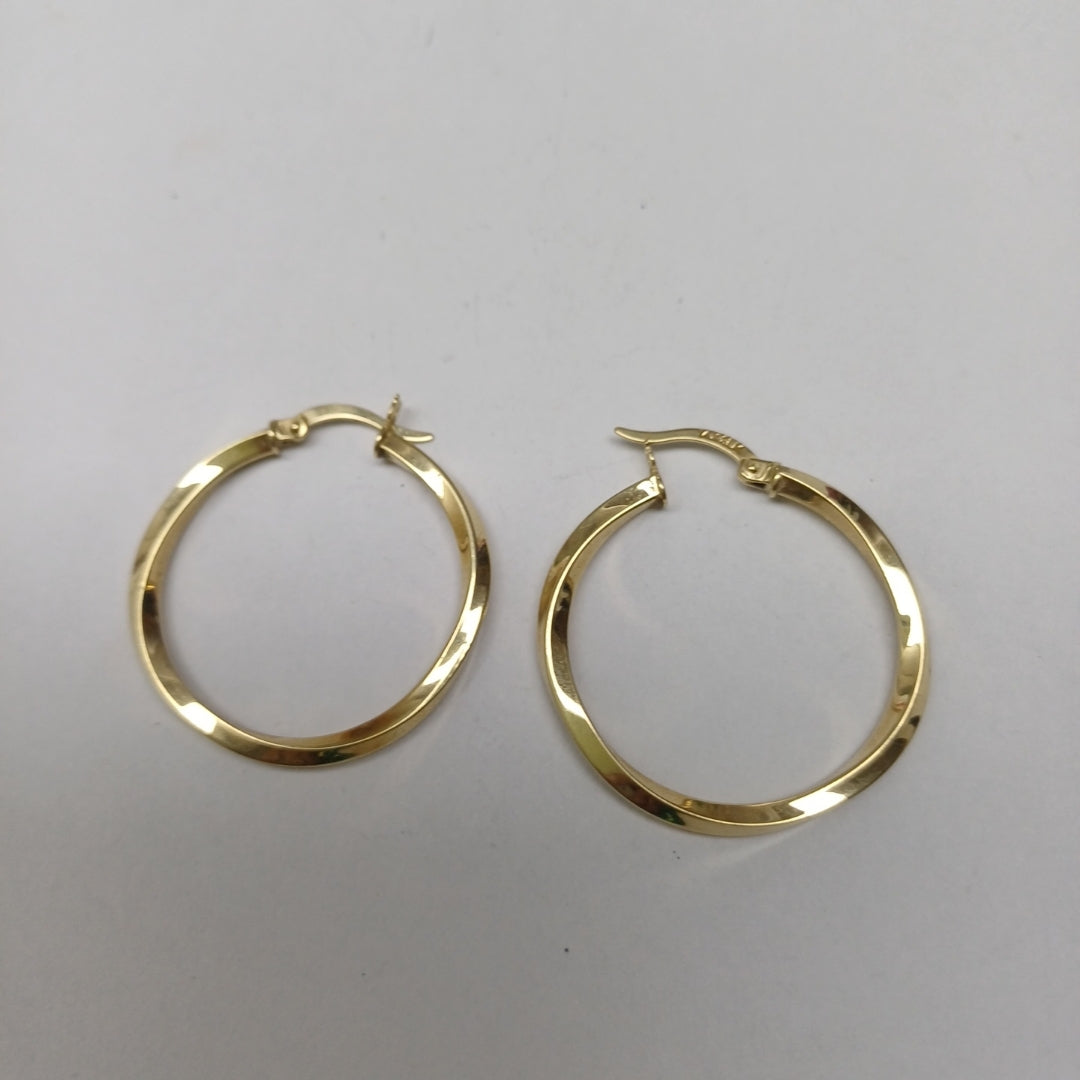 ARRACADAS PAR ORO 14 K 2,20 GRMS (SEMINUEVO)