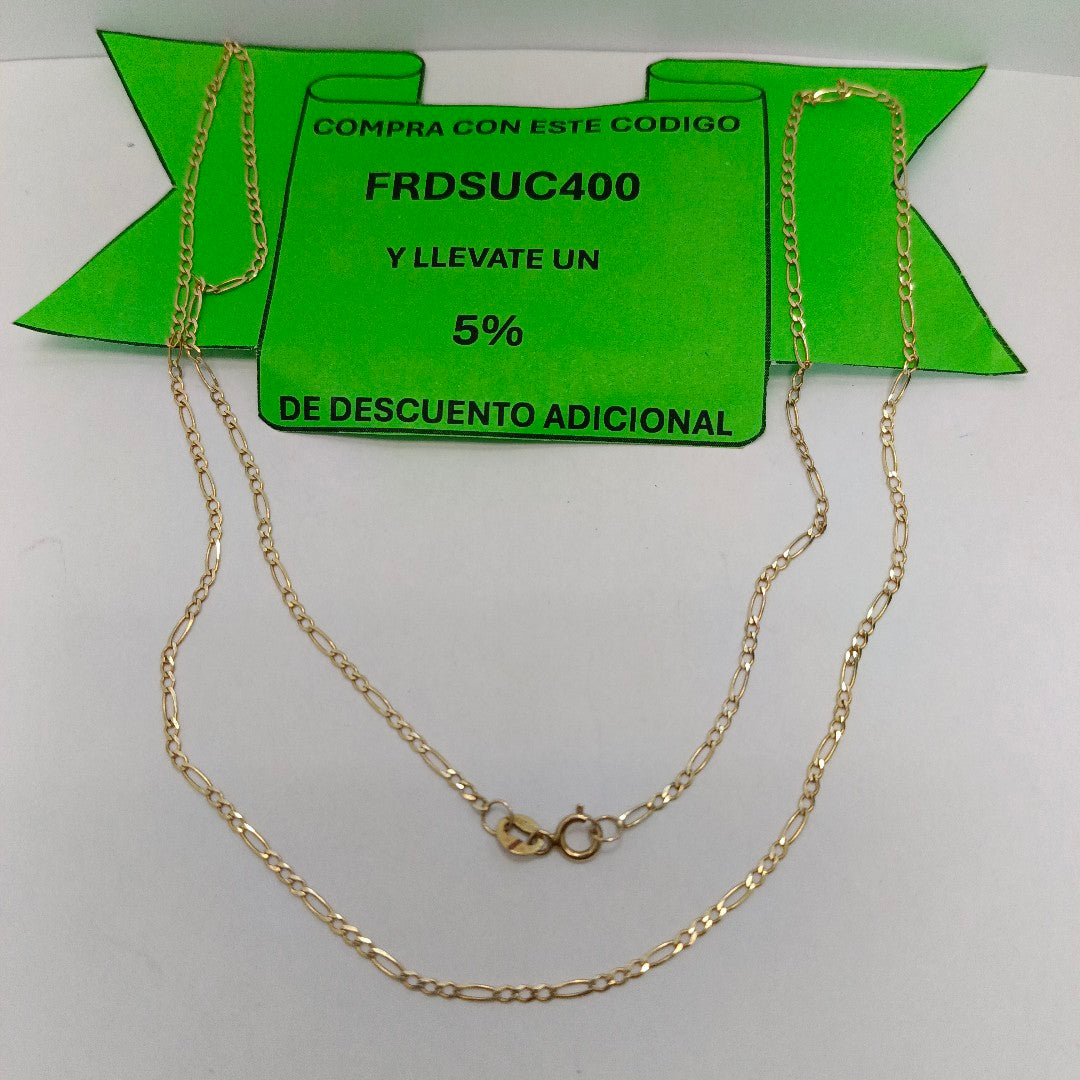 CADENA ORO 10 K 1.8 GRMS (SEMINUEVO)