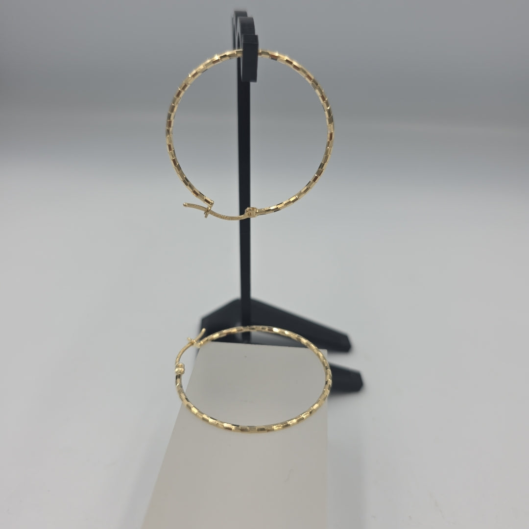 ARRACADAS PAR ORO 14 K 2.8 GRMS (SEMINUEVO)