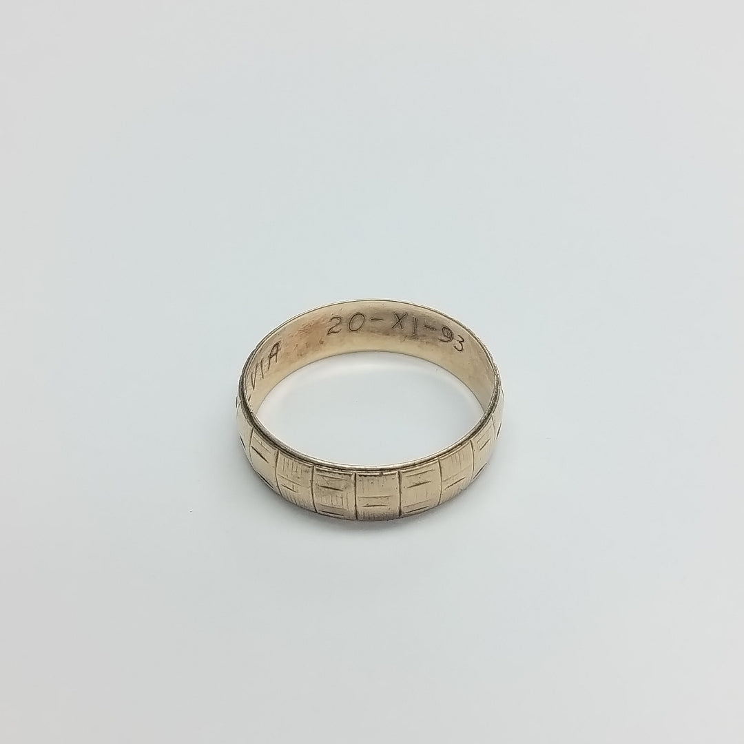 ARGOLLA ORO 14 K 2.4 GRMS (SEMINUEVO)