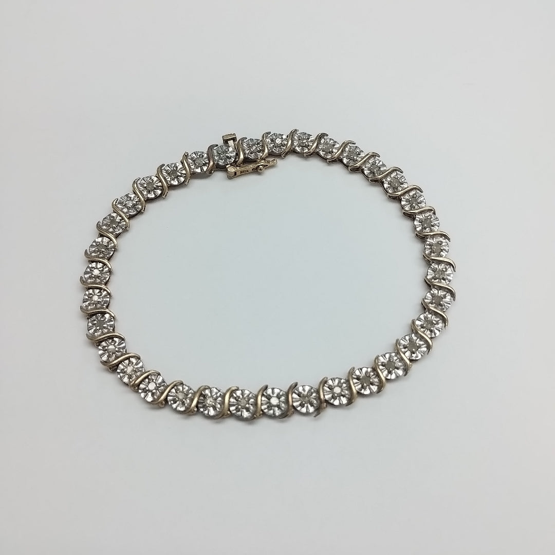 ANILLITO, PULSERA ORO 10 K 6.1 GRMS (SEMINUEVO)