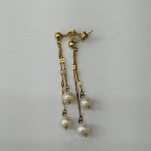 ARETES PAR ORO 10 K 2,50 GRMS (SEMINUEVO)