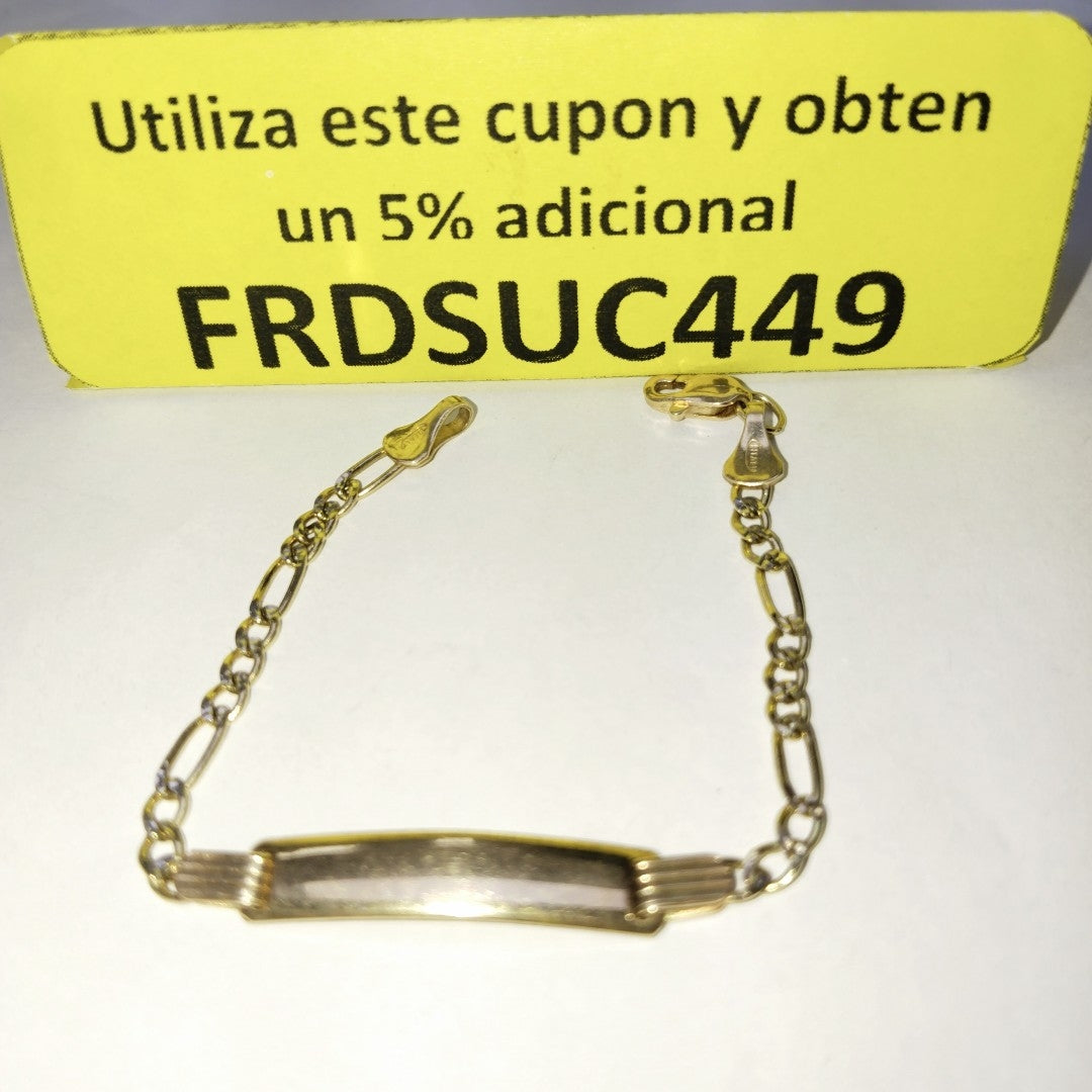 ESCLAVA ORO 10 K 2.6 GRMS (SEMINUEVO)