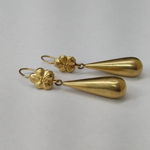 ARETES PAR ORO 10 K 3.3 GRMS (SEMINUEVO)