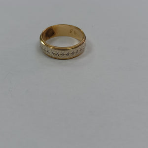 ARGOLLA ORO 14 K 3.6 GRMS (SEMINUEVO)