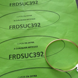PULSERA RIGIDA ORO 14 K 5,10 GRMS (SEMINUEVO)