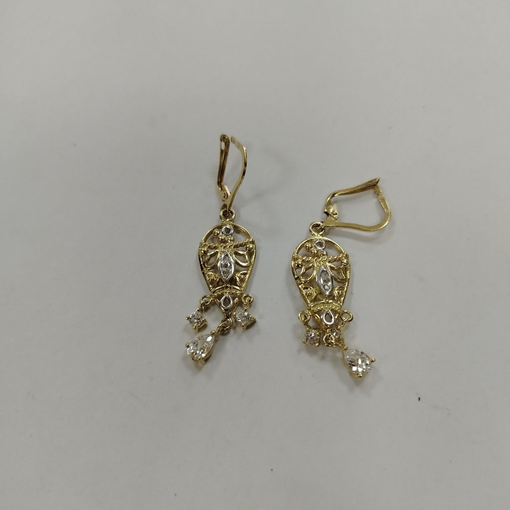 ARETES PAR ORO 14 K 6.3 GRMS (SEMINUEVO)