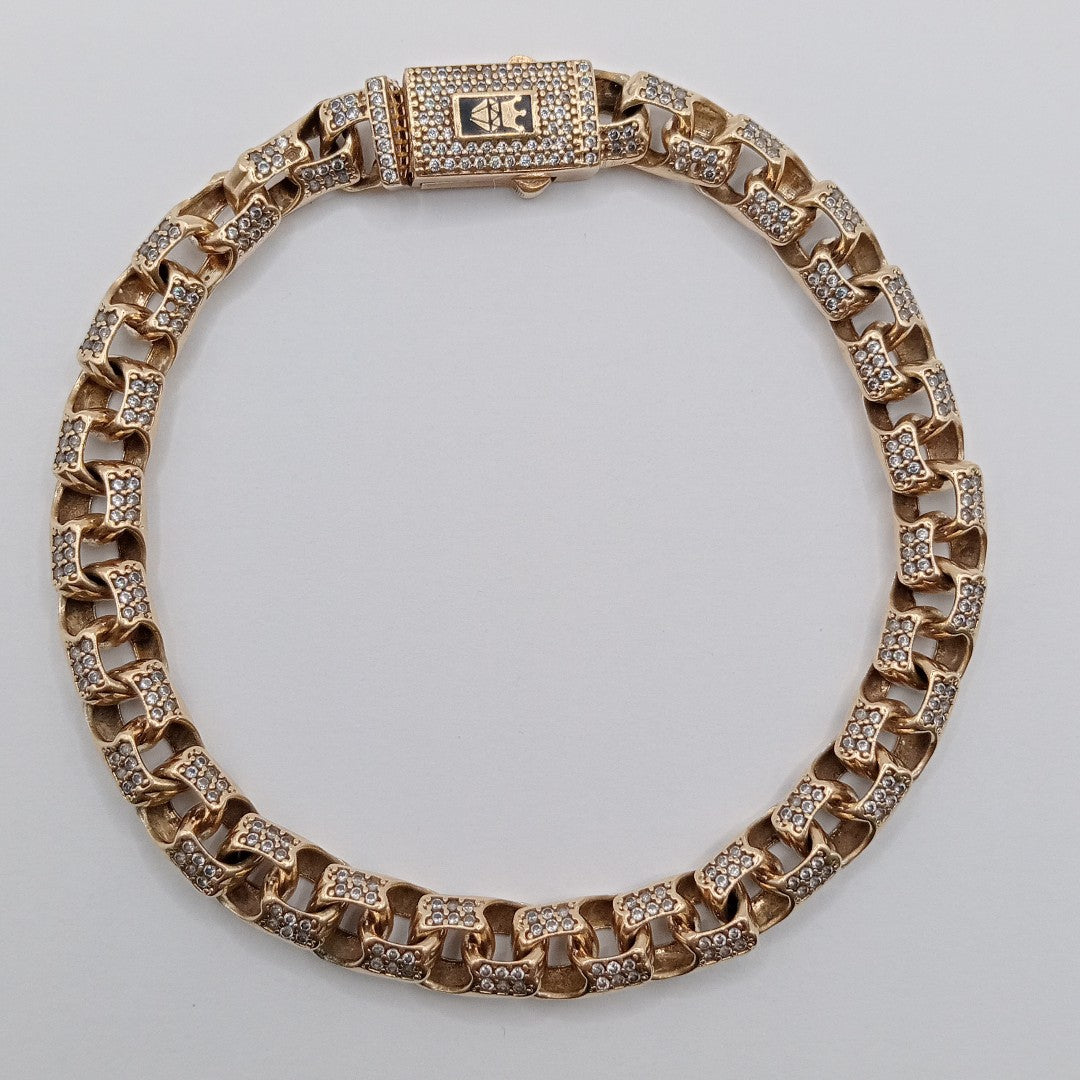 PULSERA ORO 10 K 15.1 GRMS (SEMINUEVO)
