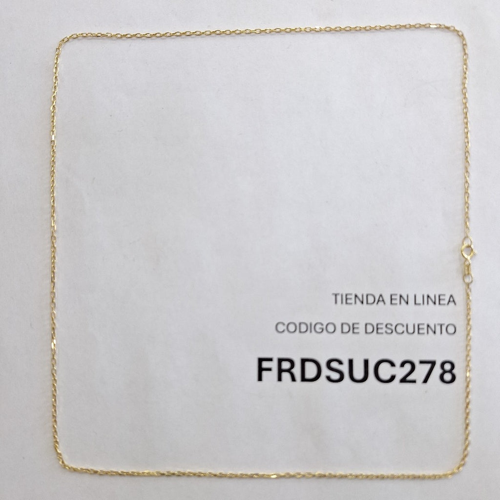 CADENAS ORO 14K 2.7 (NUEVO)