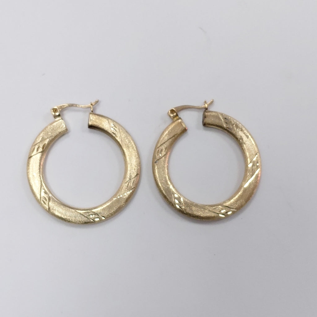 ARRACADAS PAR ORO 10 K 5,70 GRMS (SEMINUEVO)