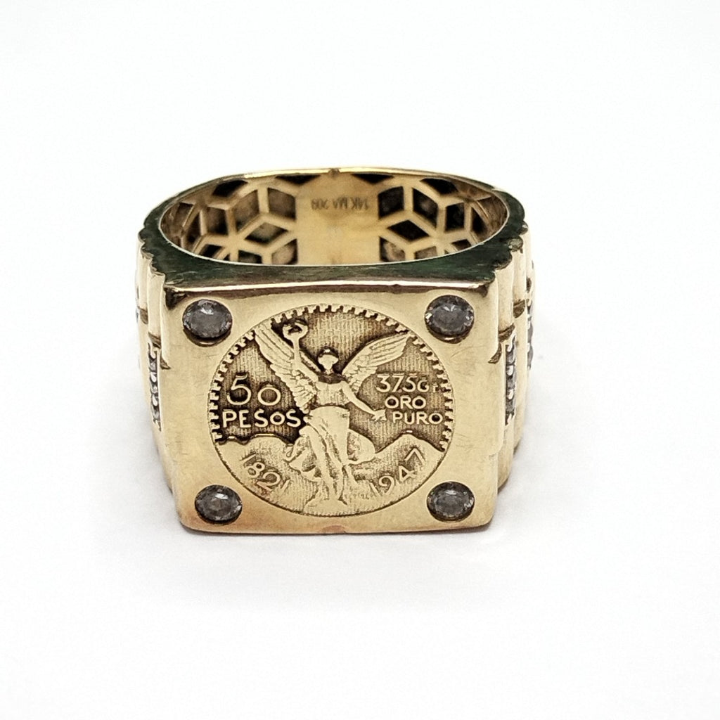 ANILLO ORO 14 K 6.8 GRMS (SEMINUEVO)