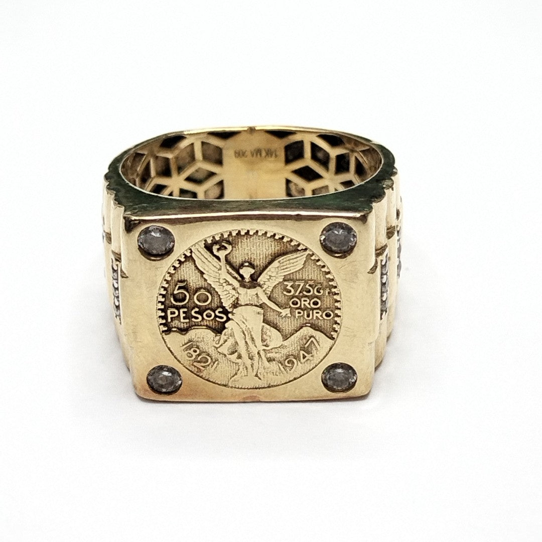 ANILLO ORO 14 K 6.8 GRMS (SEMINUEVO)