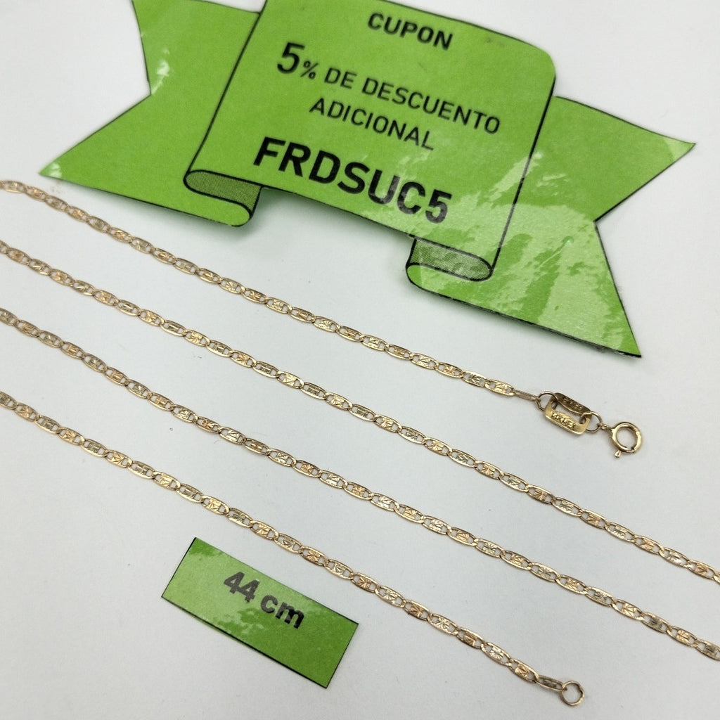 CADENA ORO 14 K 1.7 GRMS (SEMINUEVO)