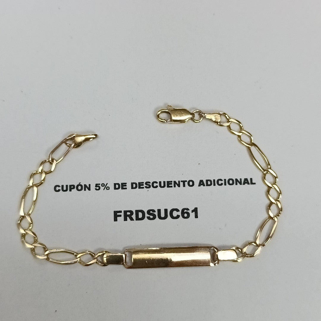 ESCLAVA ORO 10 K 2.8 GRMS (SEMINUEVO)