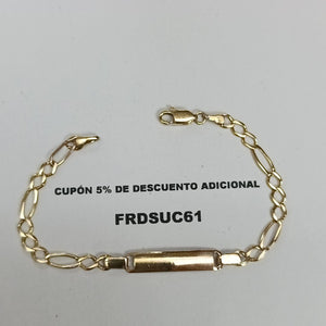 ESCLAVA ORO 10 K 2.8 GRMS (SEMINUEVO)