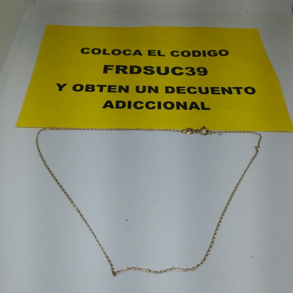CADENA ORO 10 K 0.8 GRMS (SEMINUEVO)