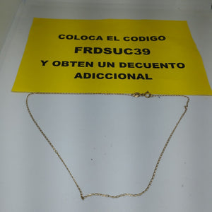 CADENA ORO 10 K 0.8 GRMS (SEMINUEVO)