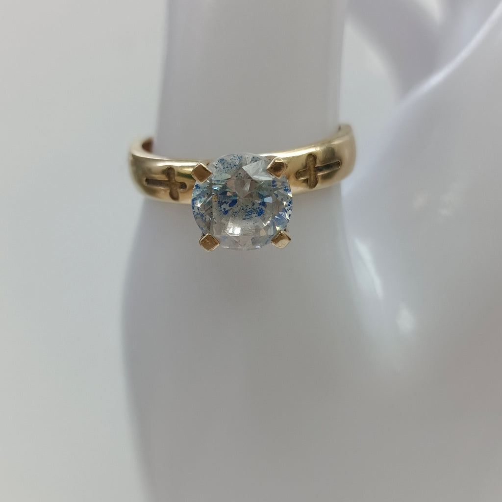 SOLITARIO ORO 14 K 3,40 GRMS (SEMINUEVO)