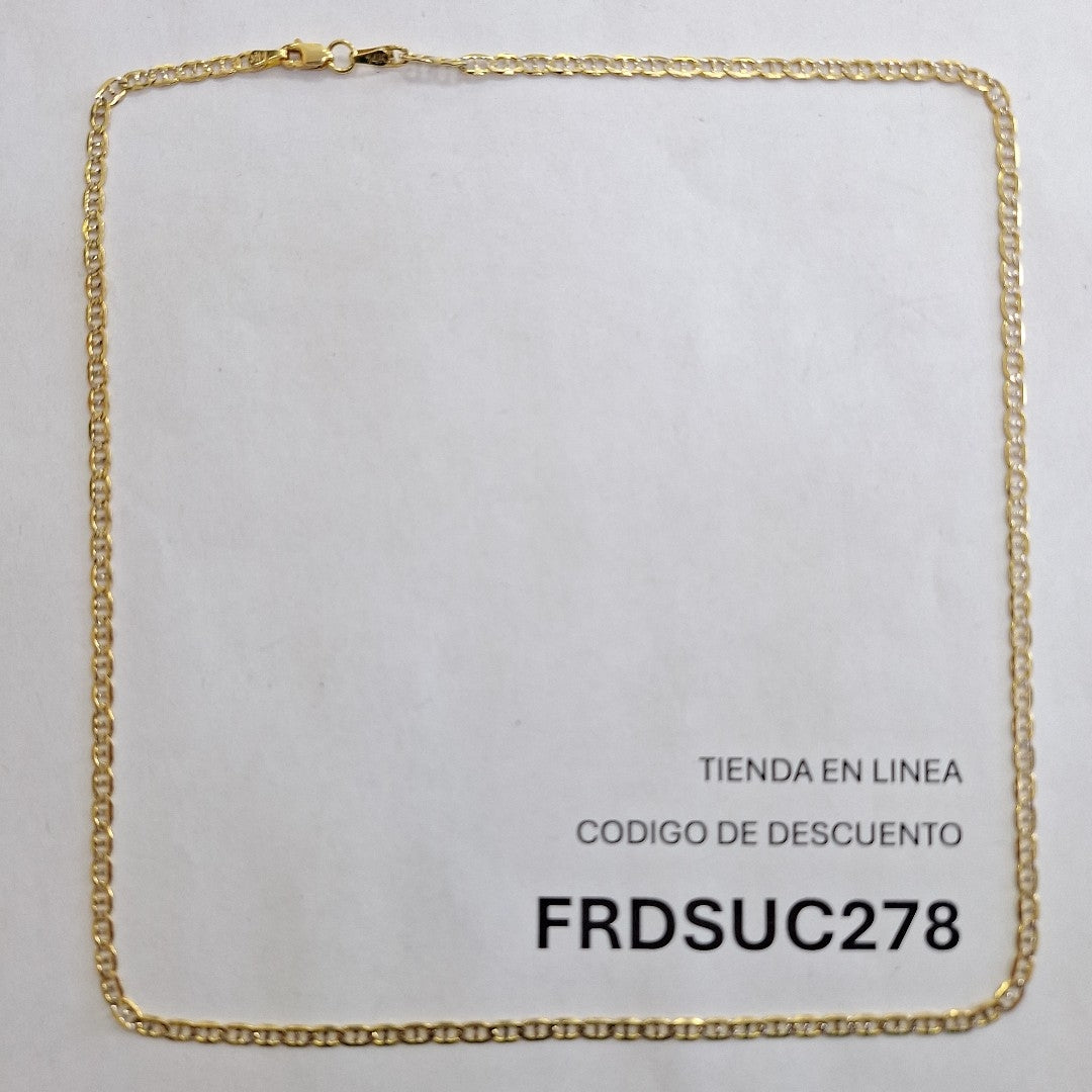 CADENA TEJIDO MARINERO 8.21GR 50 CM CM (NUEVO)