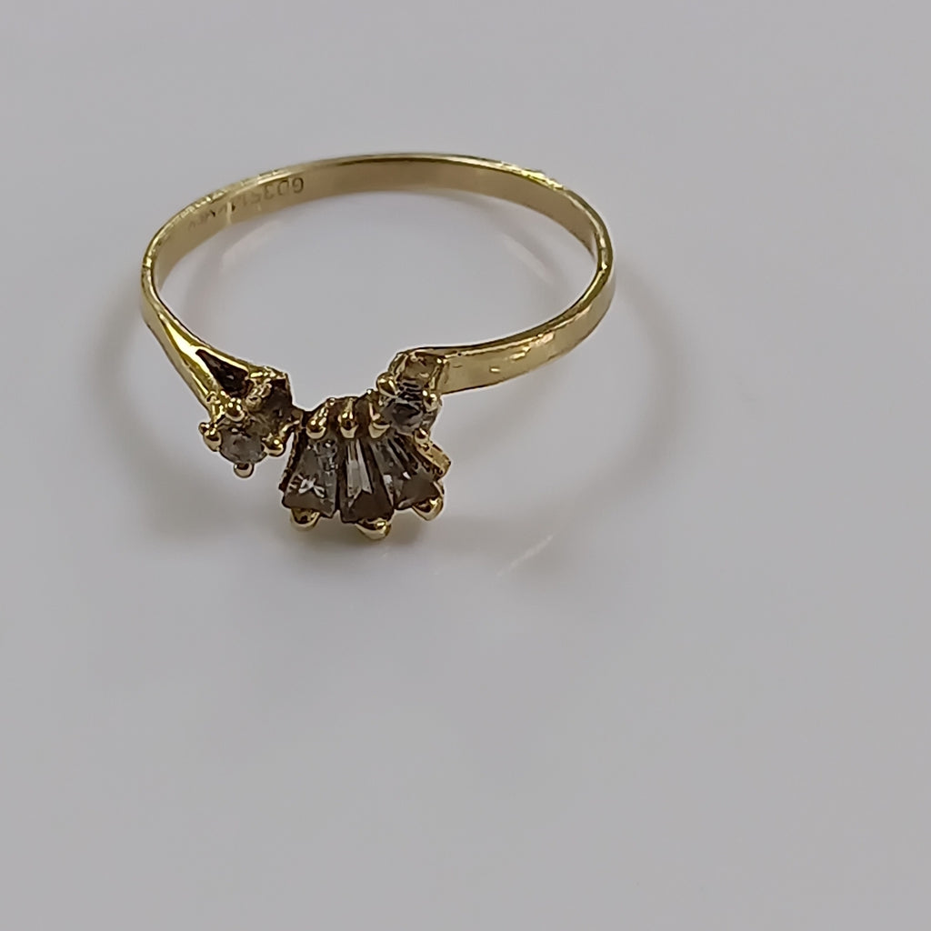 ANILLO ORO 14 K 1,30 GRMS (SEMINUEVO)