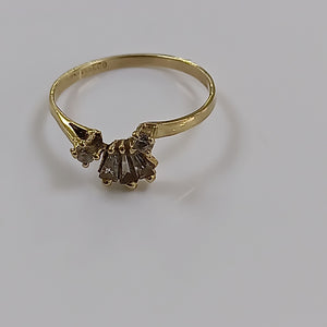 ANILLO ORO 14 K 1,30 GRMS (SEMINUEVO)