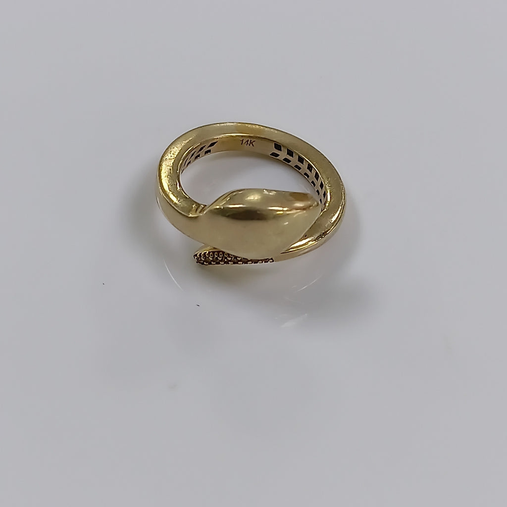 ANILLO ORO 14 K 3,80 GRMS (SEMINUEVO)