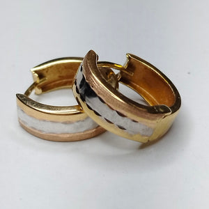 ARRACADAS PAR ORO 14 K 2,00 GRMS (SEMINUEVO)