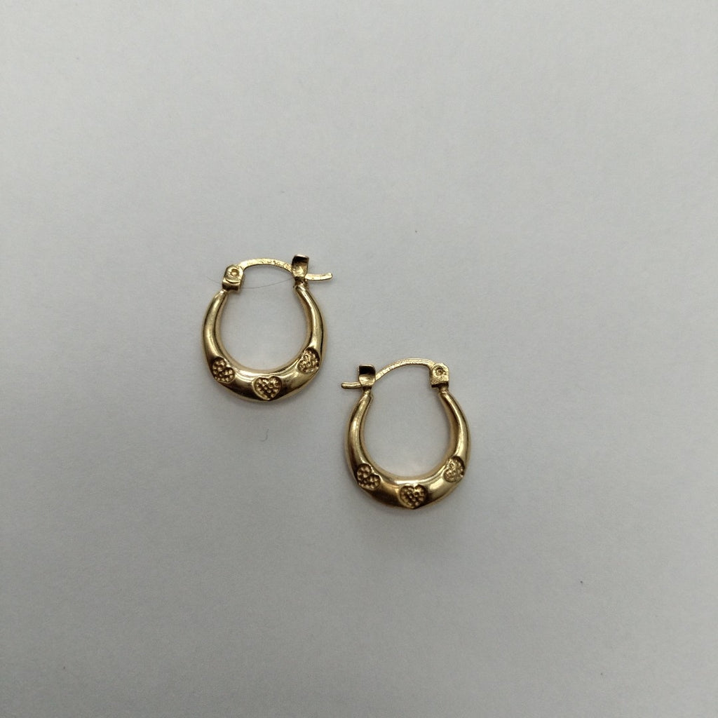 ARRACADAS PAR ORO 14 K 1.4 GRMS (SEMINUEVO)