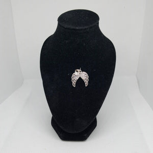 DIJE ALAS C/CIRCONIAS PLATA .925 2.4 GR (NUEVO)
