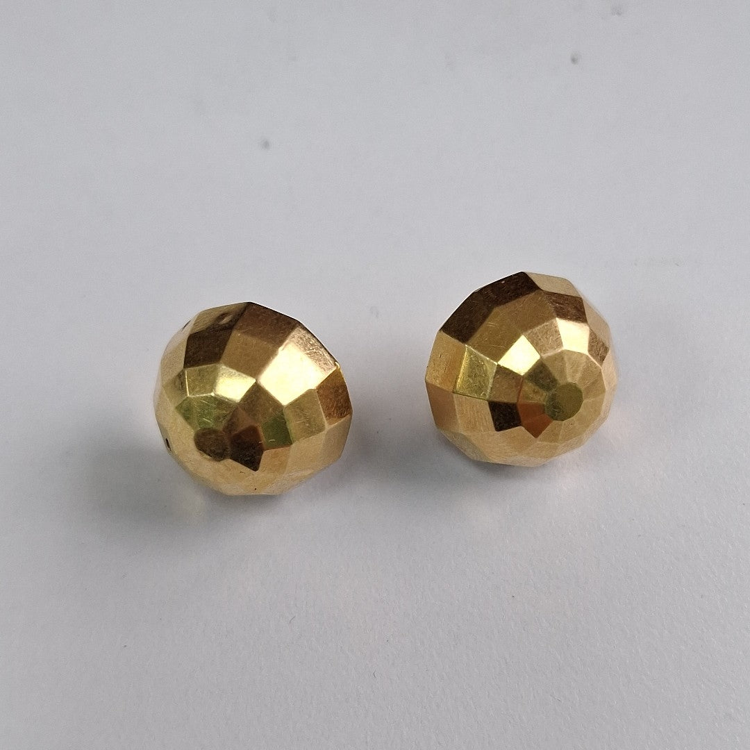 BROQUELES PAR ORO 14 K 4.3 GRMS (SEMINUEVO)