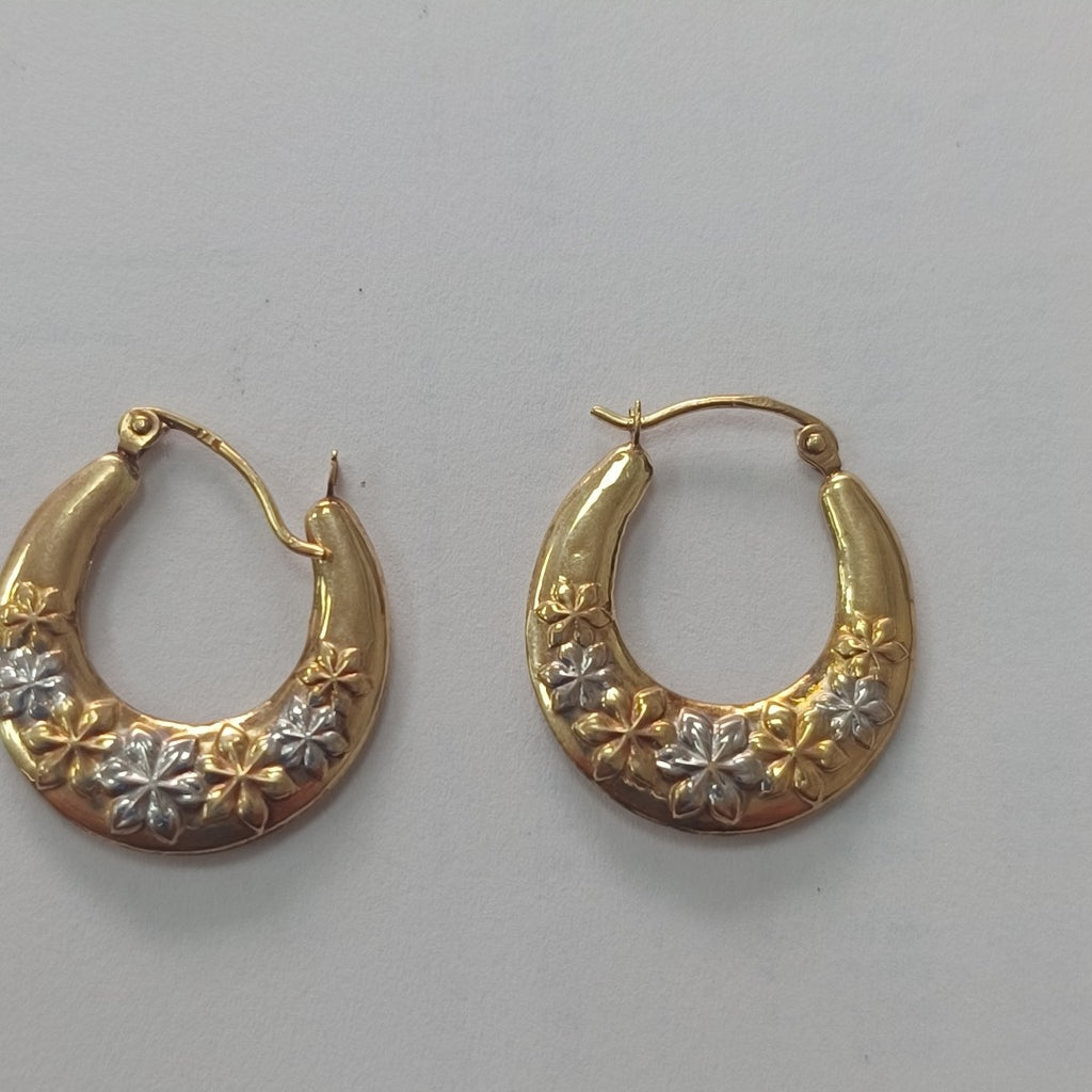 ARETES PAR ORO 14 K 0.7 GRMS (SEMINUEVO)