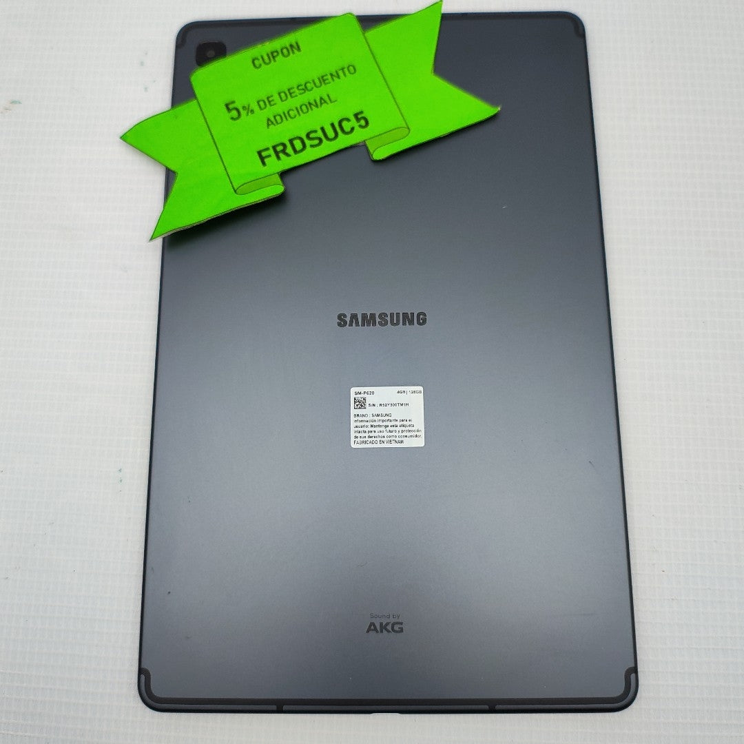 TABLETA SAMSUNG GALAXY TAB S6 LITE SM-P620 (2024) 128 GB 4 GB RAM (SEMINUEVO)