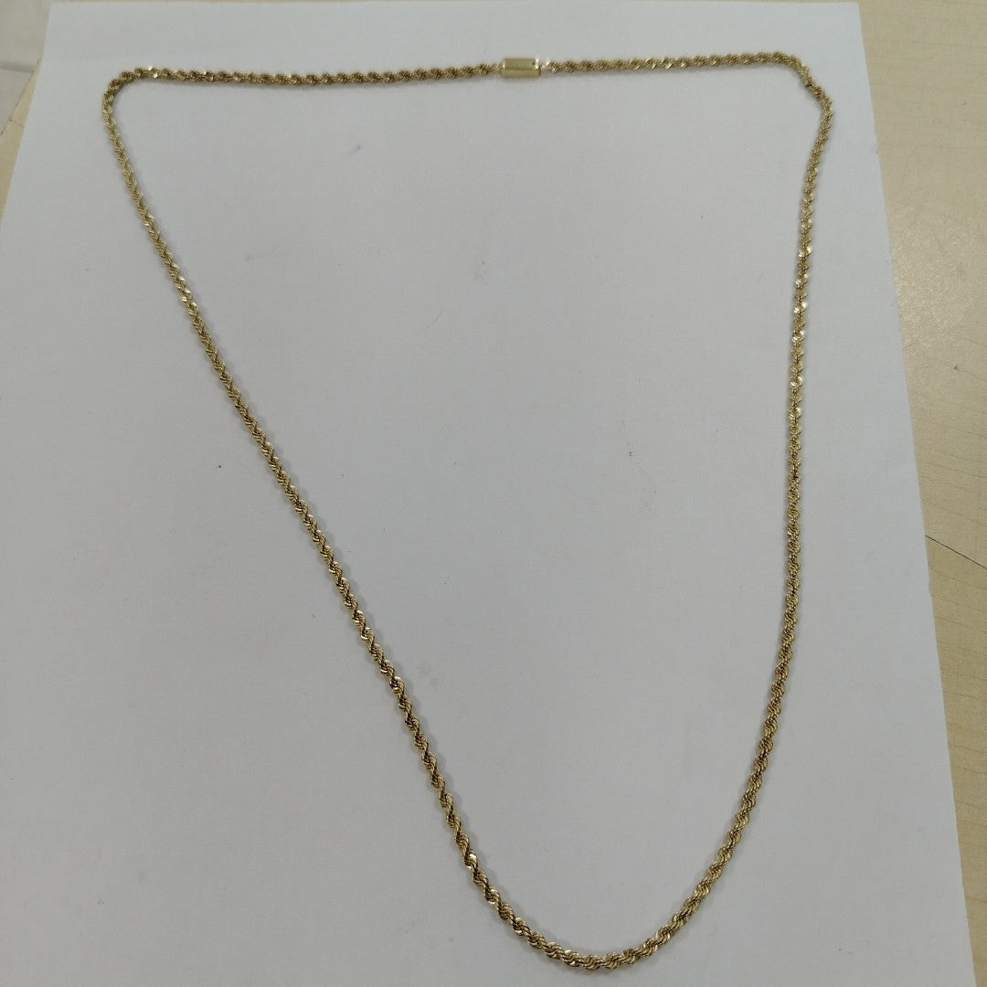 CADENA ORO 10 K 17.5 GRMS (SEMINUEVO)