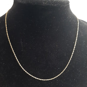 CADENA ORO 14 K 0,90 GRMS (SEMINUEVO)